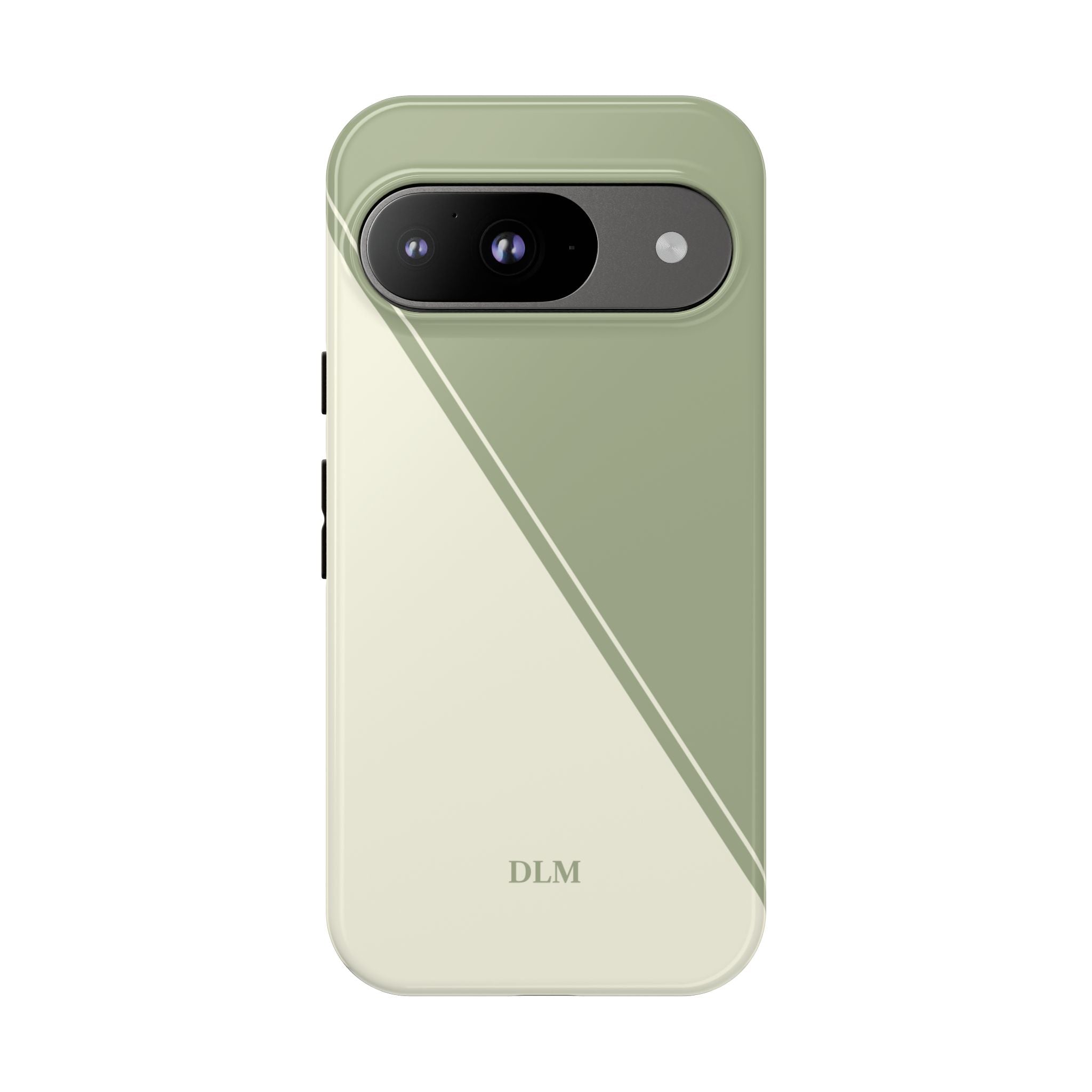 Matcha Two Tone Custom Initials Case