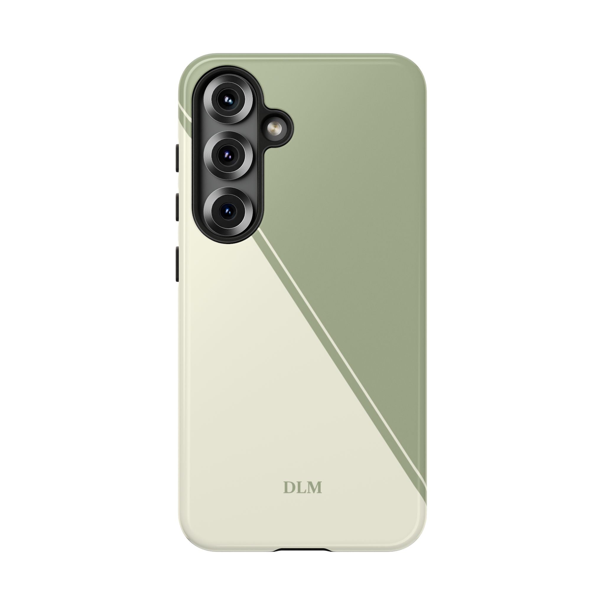 Matcha Two Tone Custom Initials Case