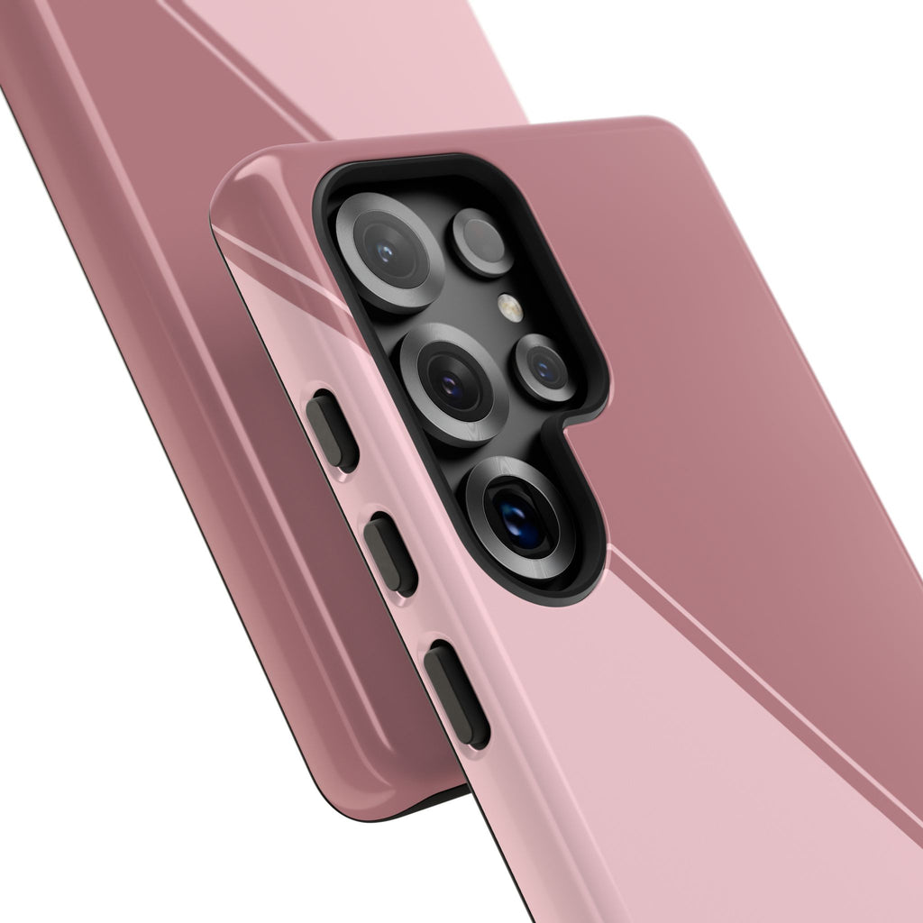 Pinks Two Tone Custom Initials Case