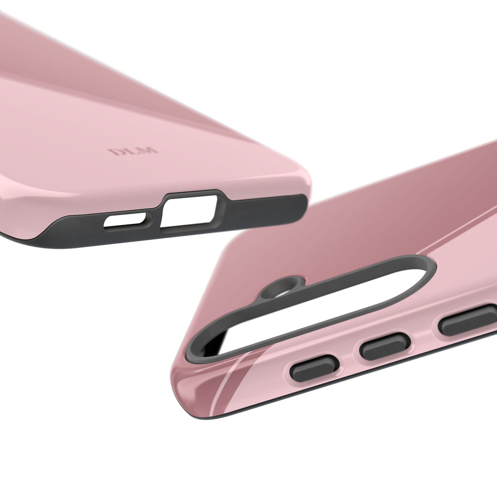 Pinks Two Tone Custom Initials Case