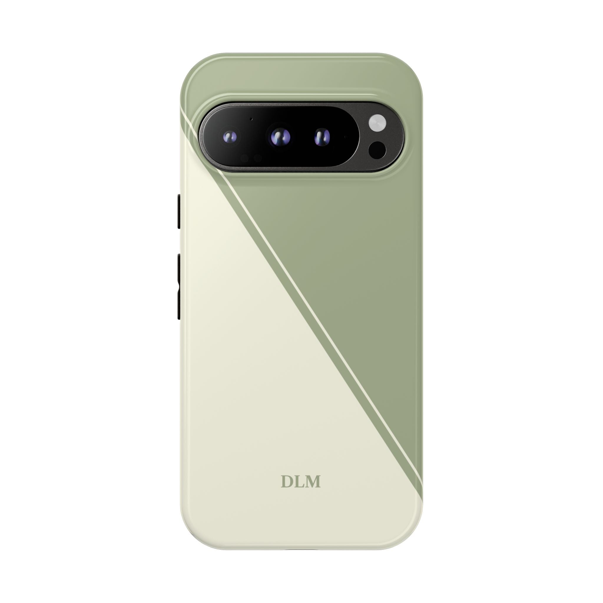 Matcha Two Tone Custom Initials Case