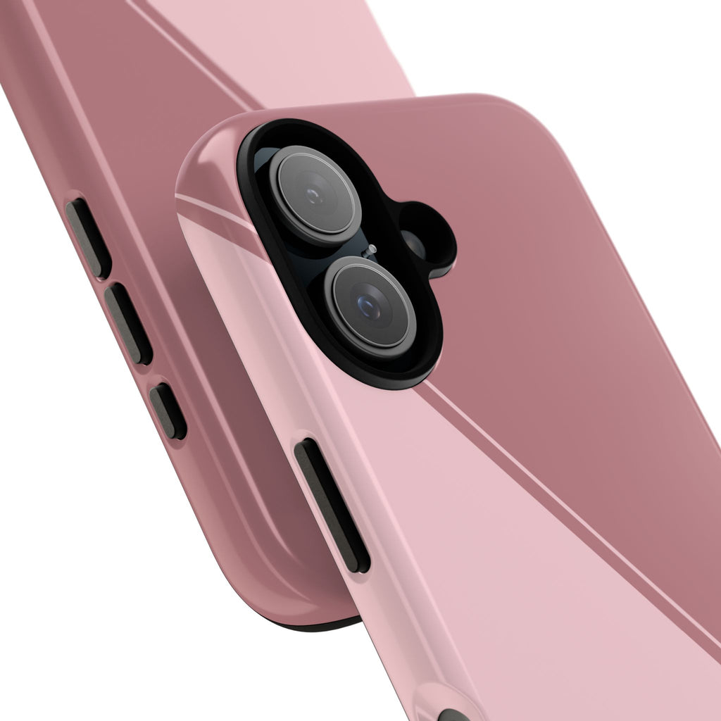 Pinks Two Tone Custom Initials Case