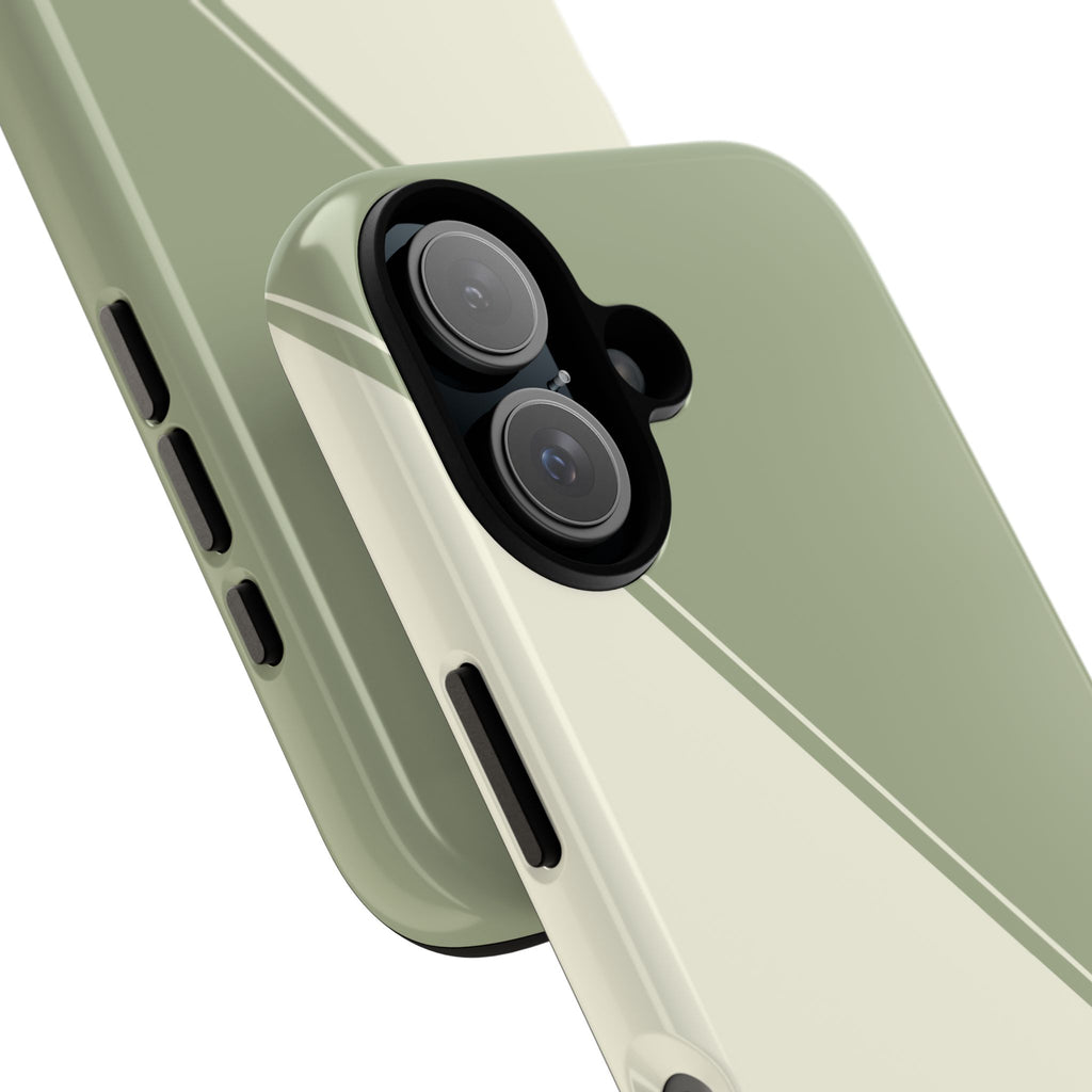 Matcha Two Tone Custom Initials Case