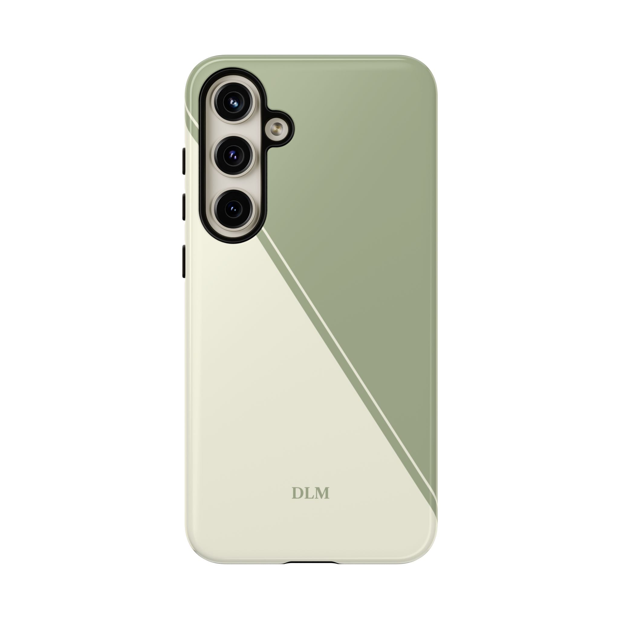 Matcha Two Tone Custom Initials Case