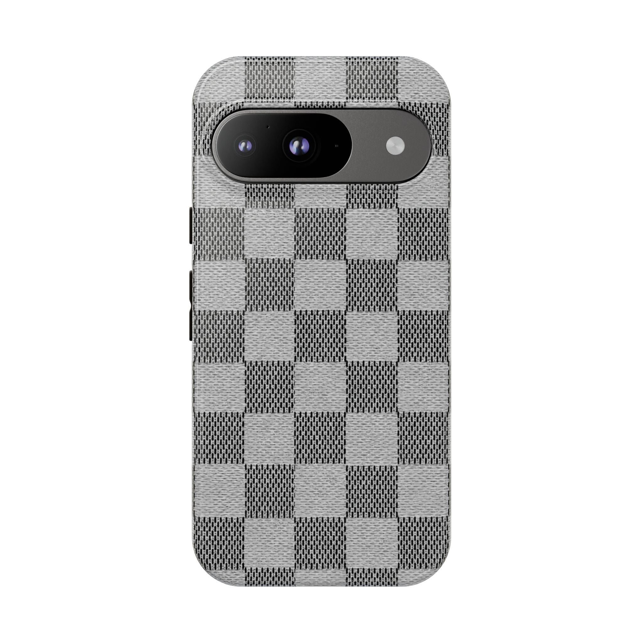 Checkered Grey Phone Case