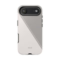 Grey Two Tone Case Custom Initials Case