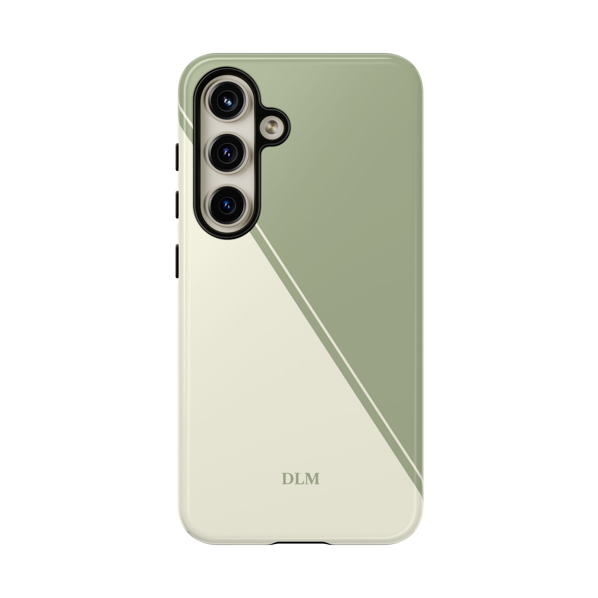 Matcha Two Tone Custom Initials Case