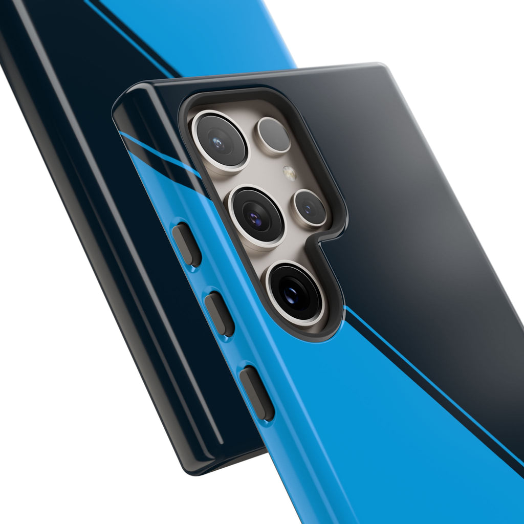 Blues Two Tone Custom Initials Case