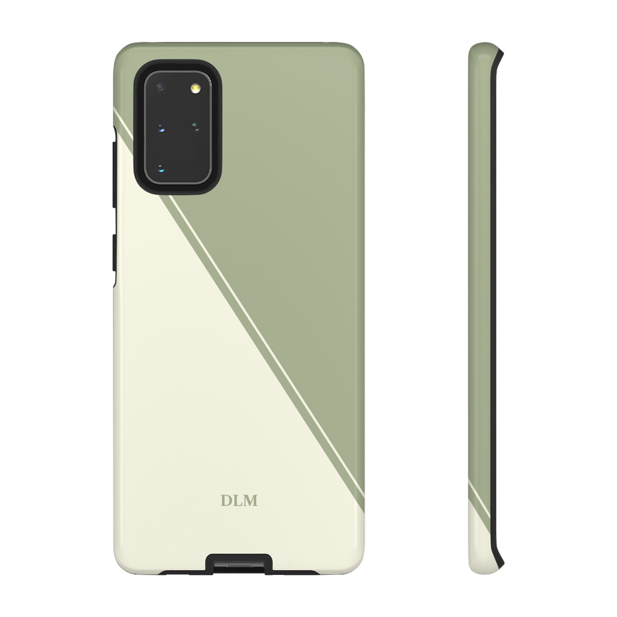 Matcha Two Tone Custom Initials Case
