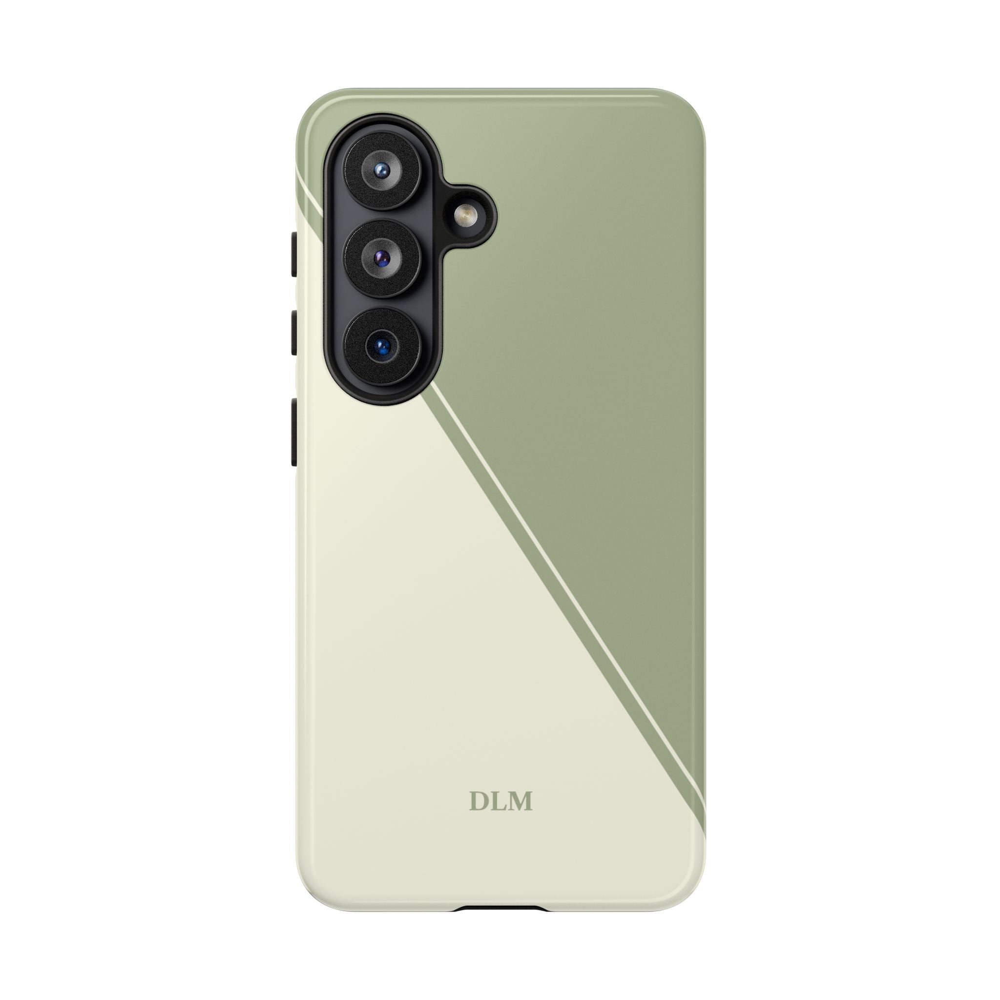 Matcha Two Tone Custom Initials Case