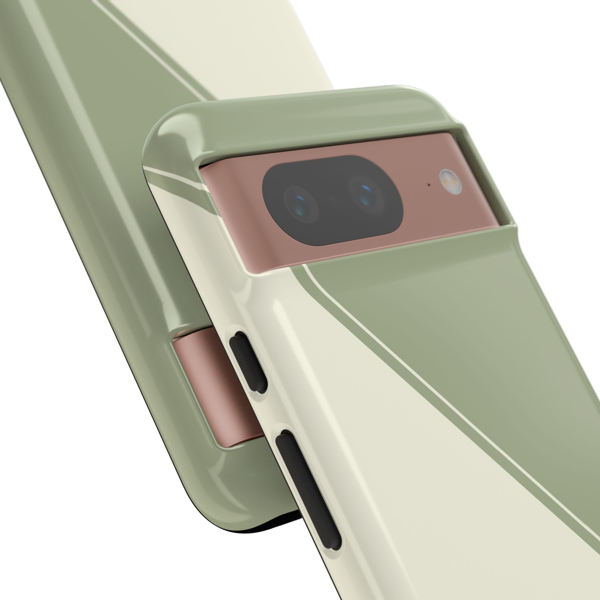 Matcha Two Tone Custom Initials Case