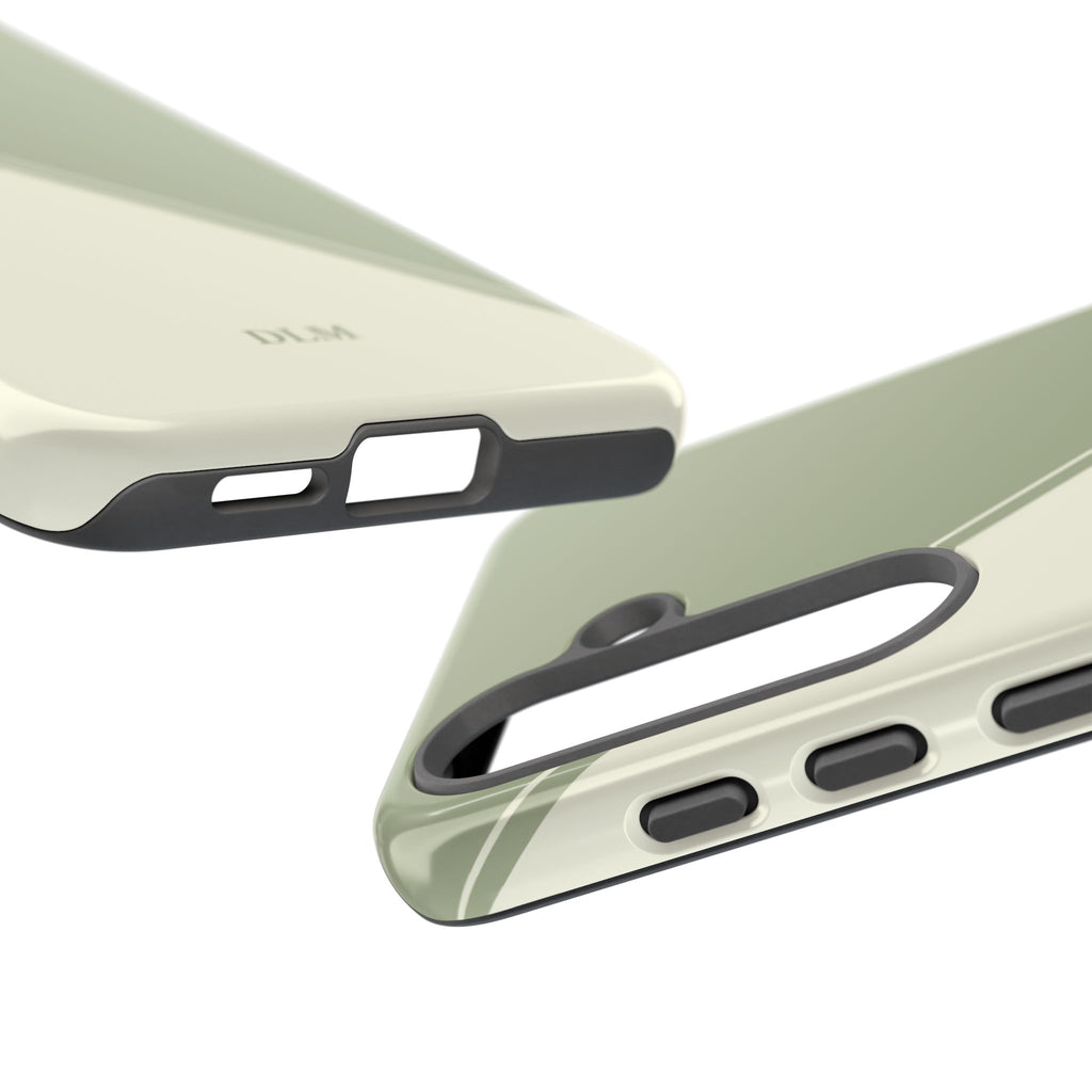 Matcha Two Tone Custom Initials Case