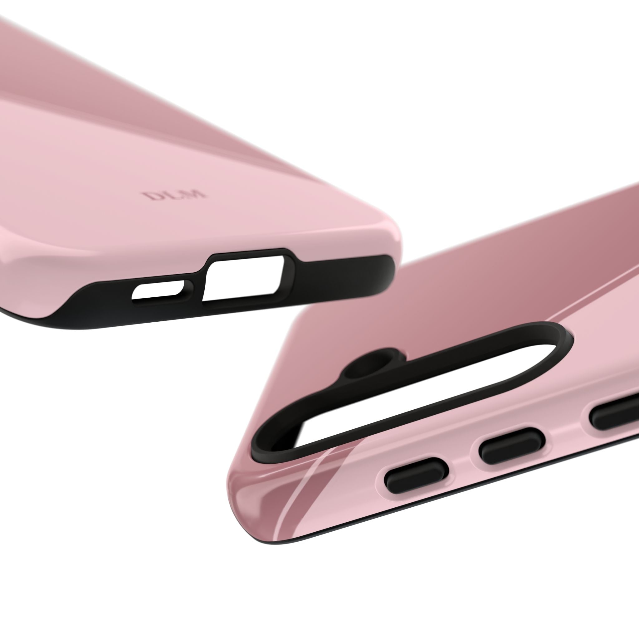 Pinks Two Tone Custom Initials Case