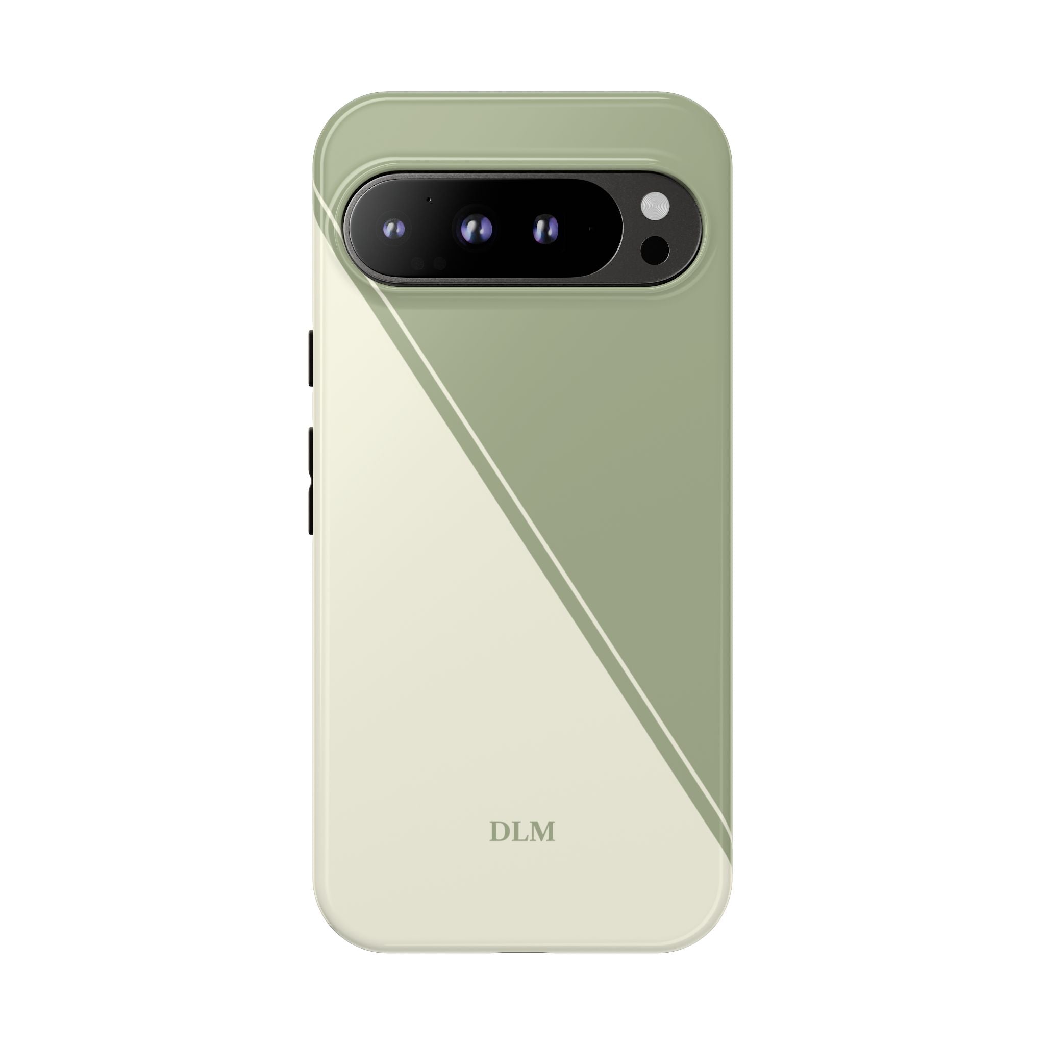 Matcha Two Tone Custom Initials Case