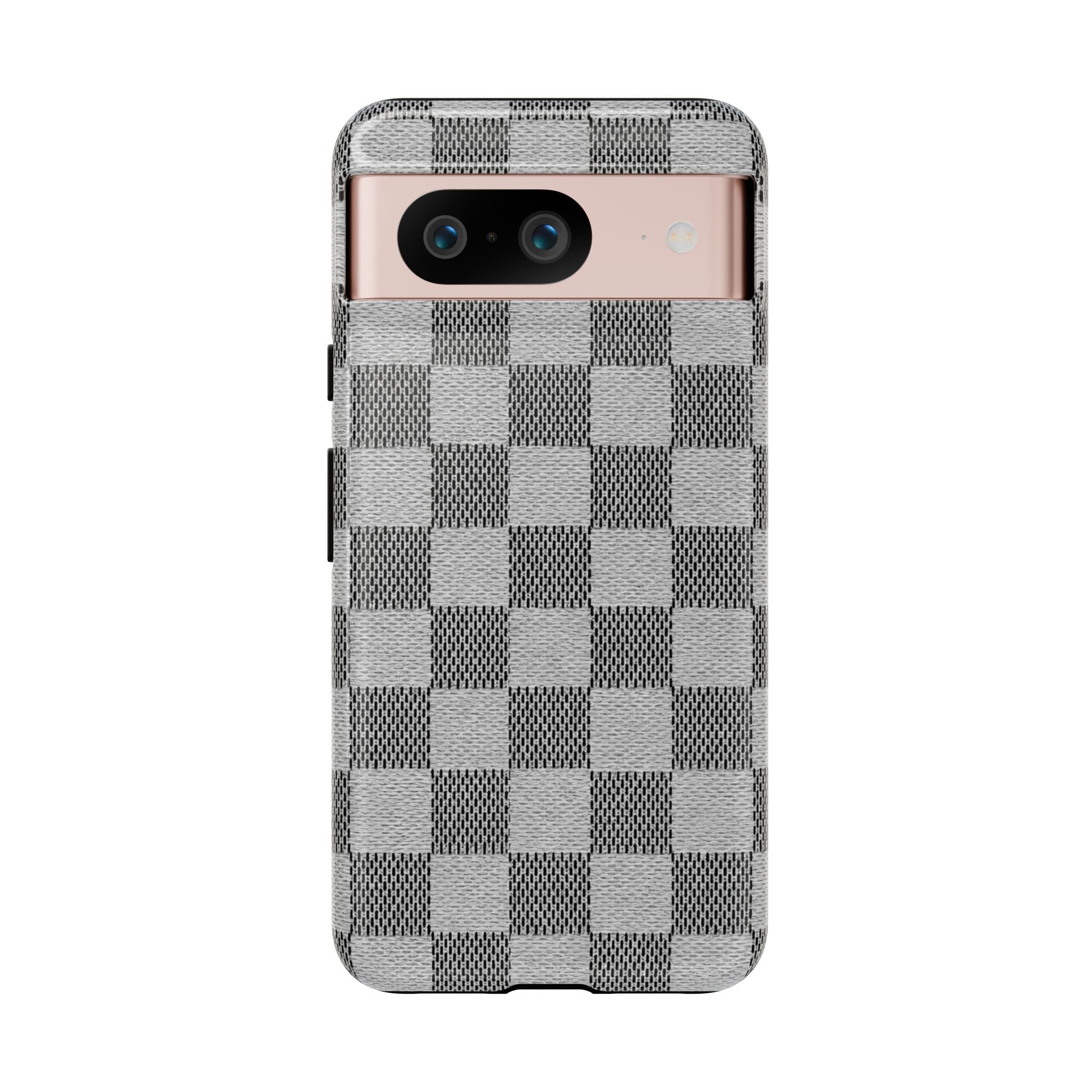Checkered Grey Phone Case