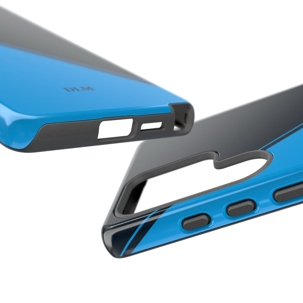 Blues Two Tone Custom Initials Case