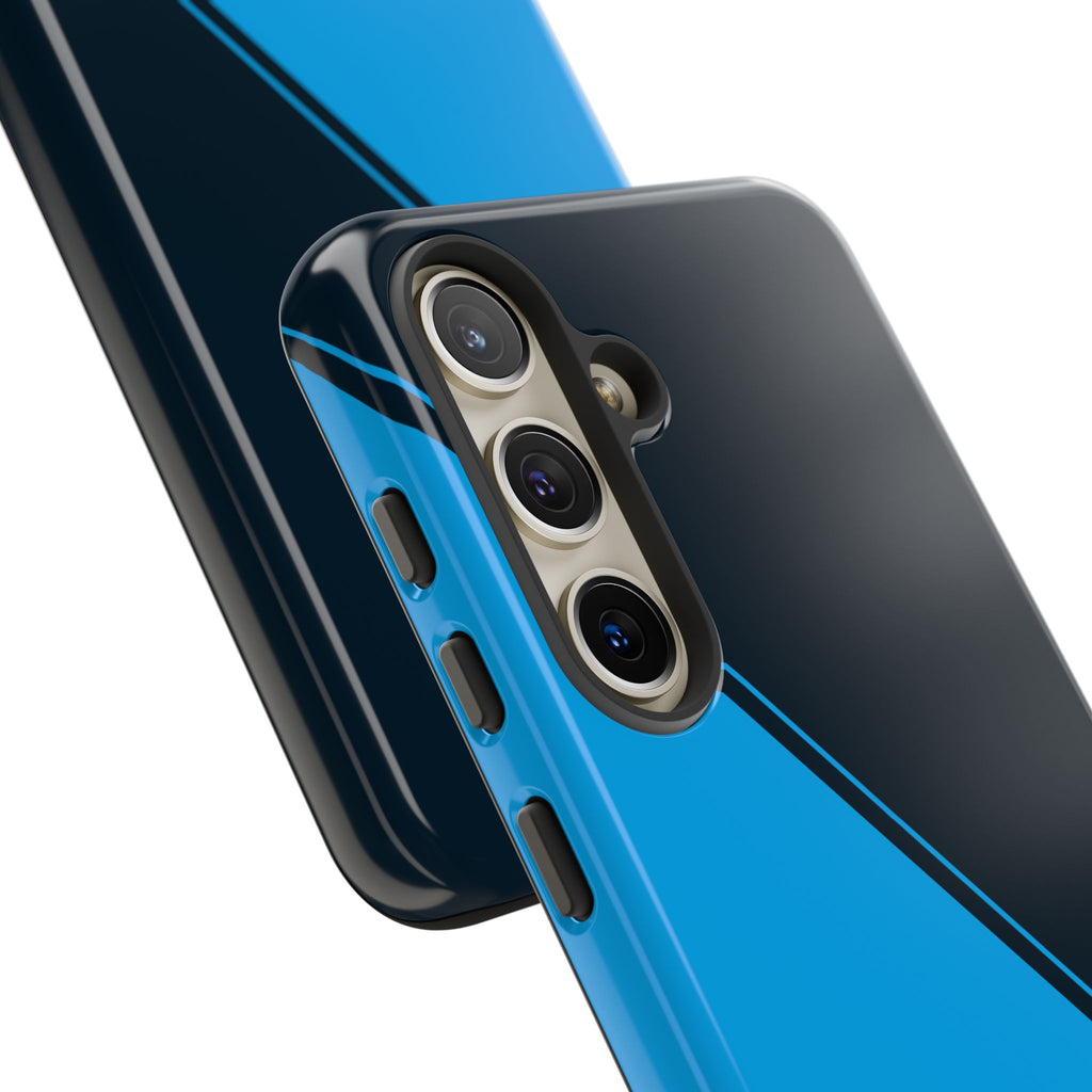 Blues Two Tone Custom Initials Case