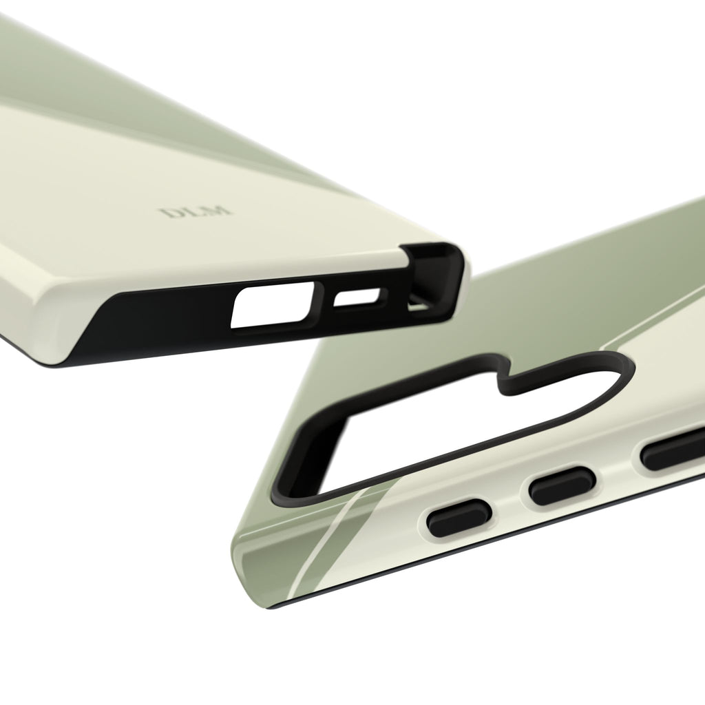 Matcha Two Tone Custom Initials Case