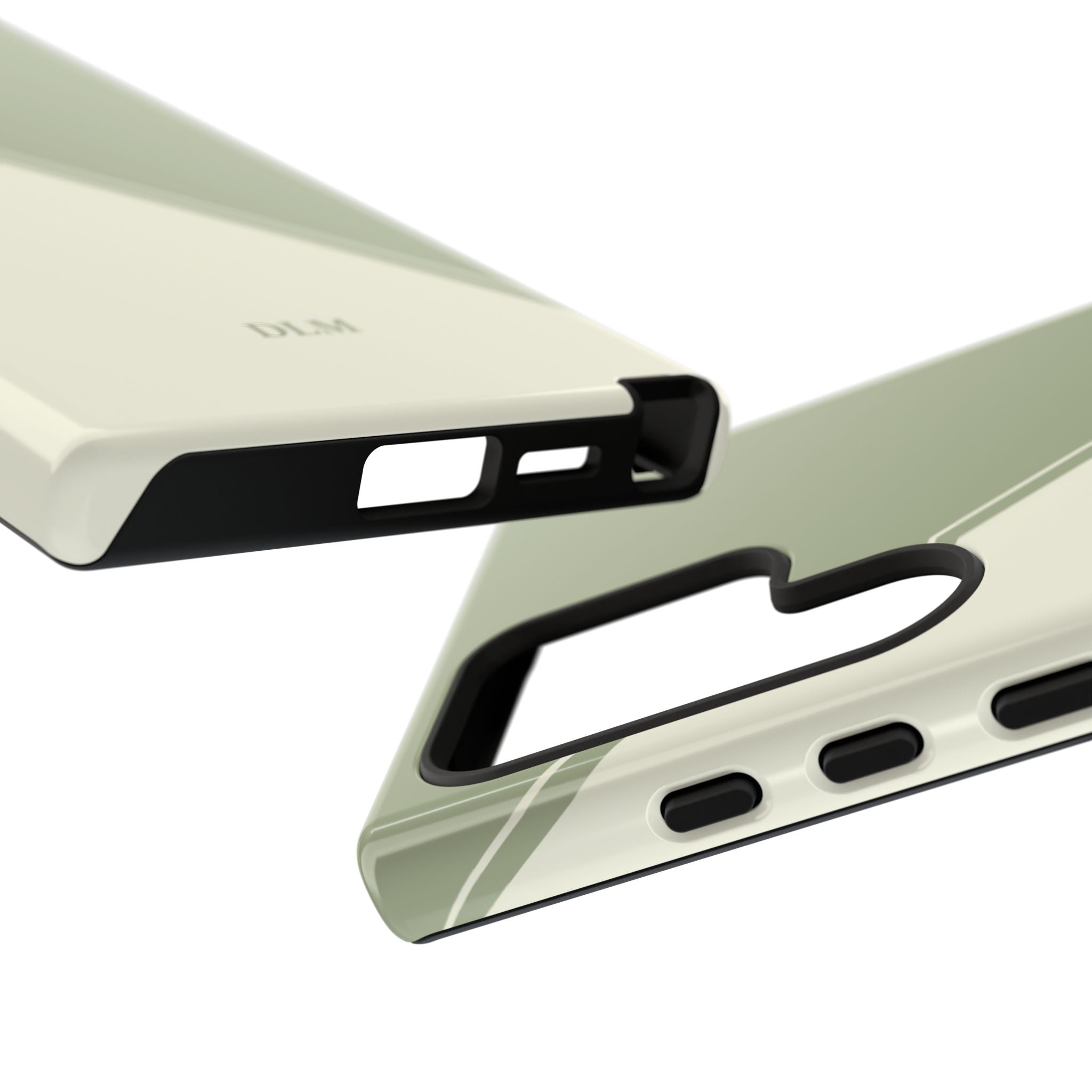 Matcha Two Tone Custom Initials Case