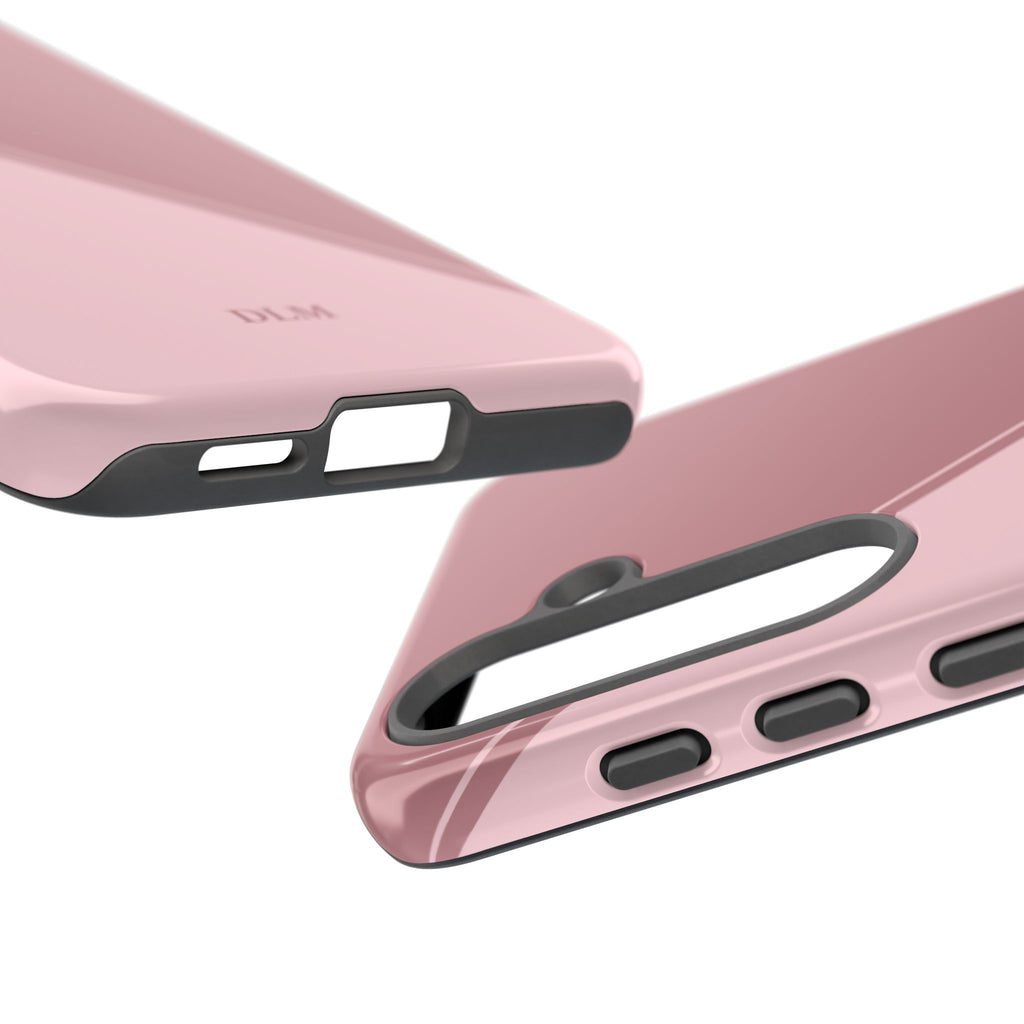 Pinks Two Tone Custom Initials Case
