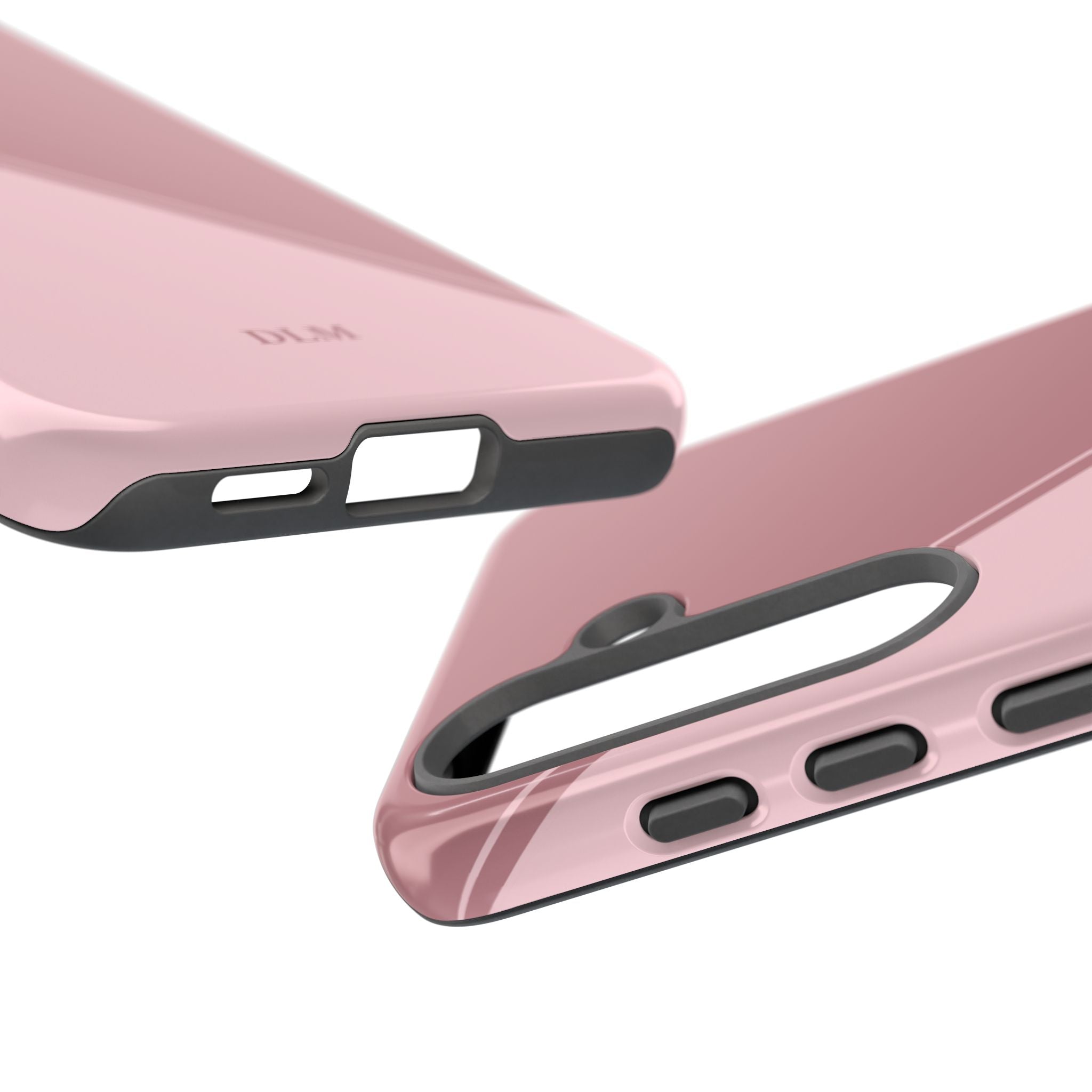 Pinks Two Tone Custom Initials Case