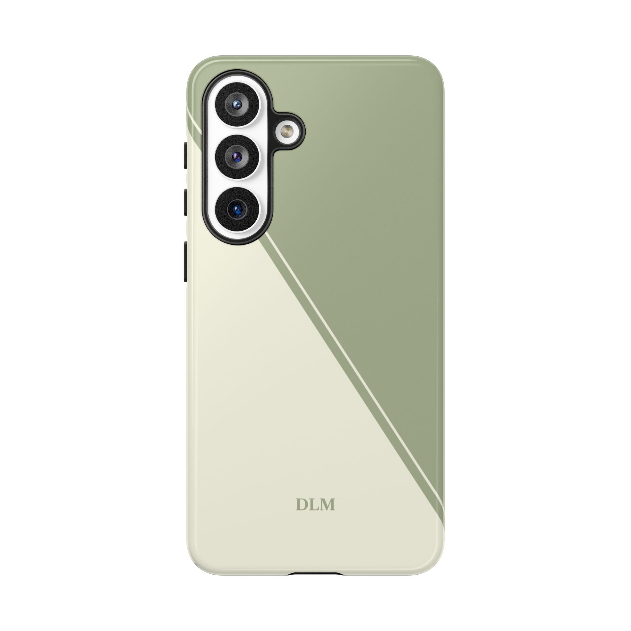 Matcha Two Tone Custom Initials Case