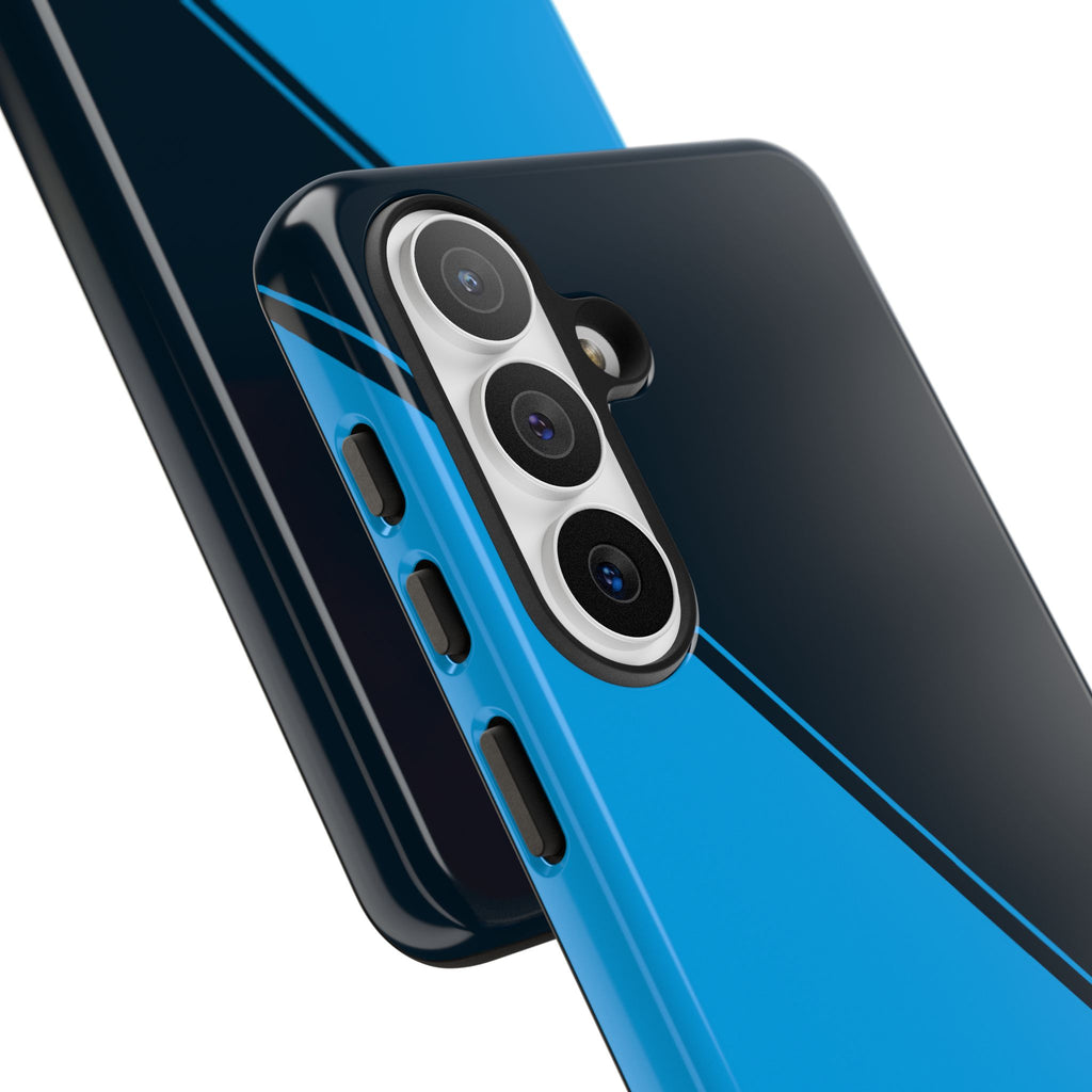 Blues Two Tone Custom Initials Case