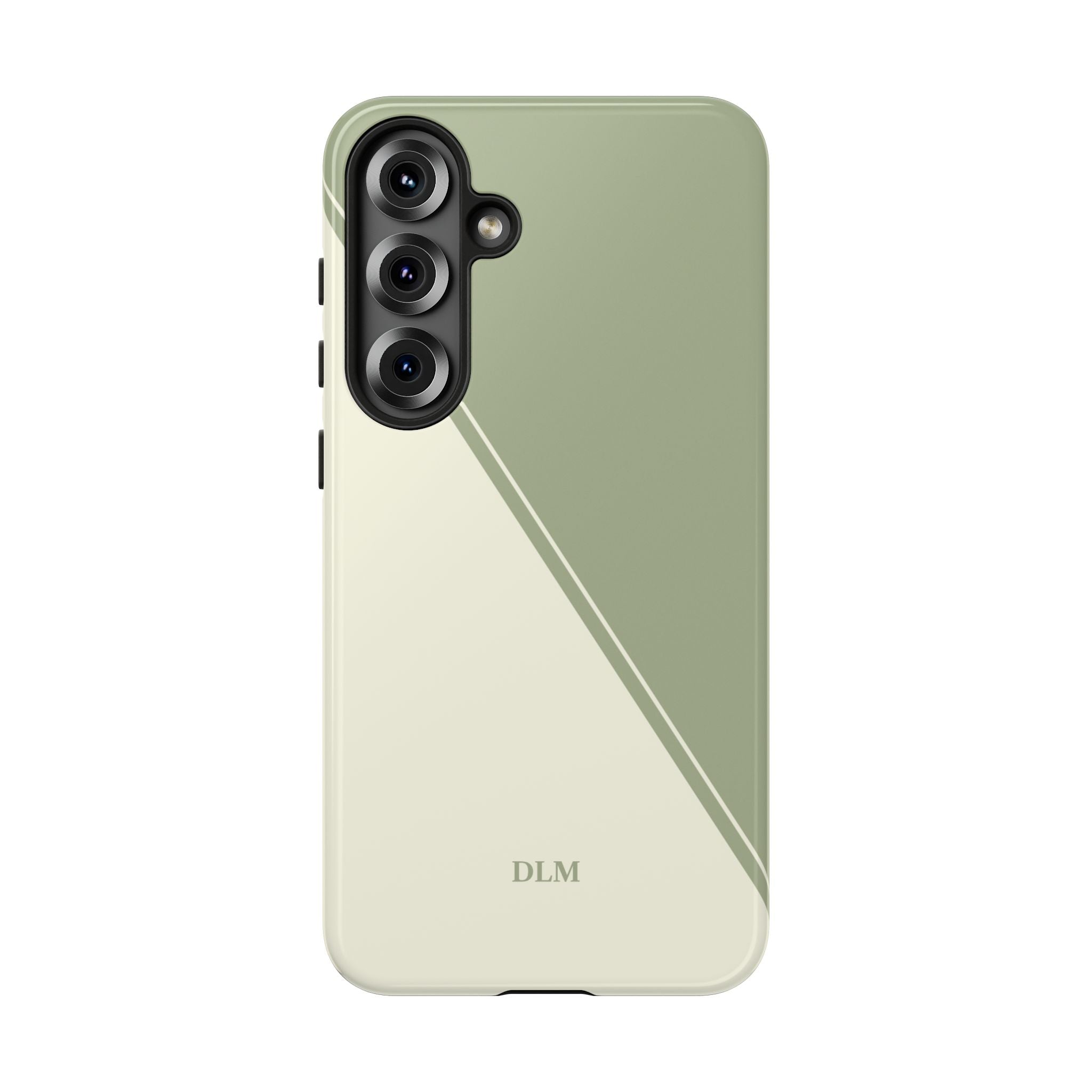 Matcha Two Tone Custom Initials Case