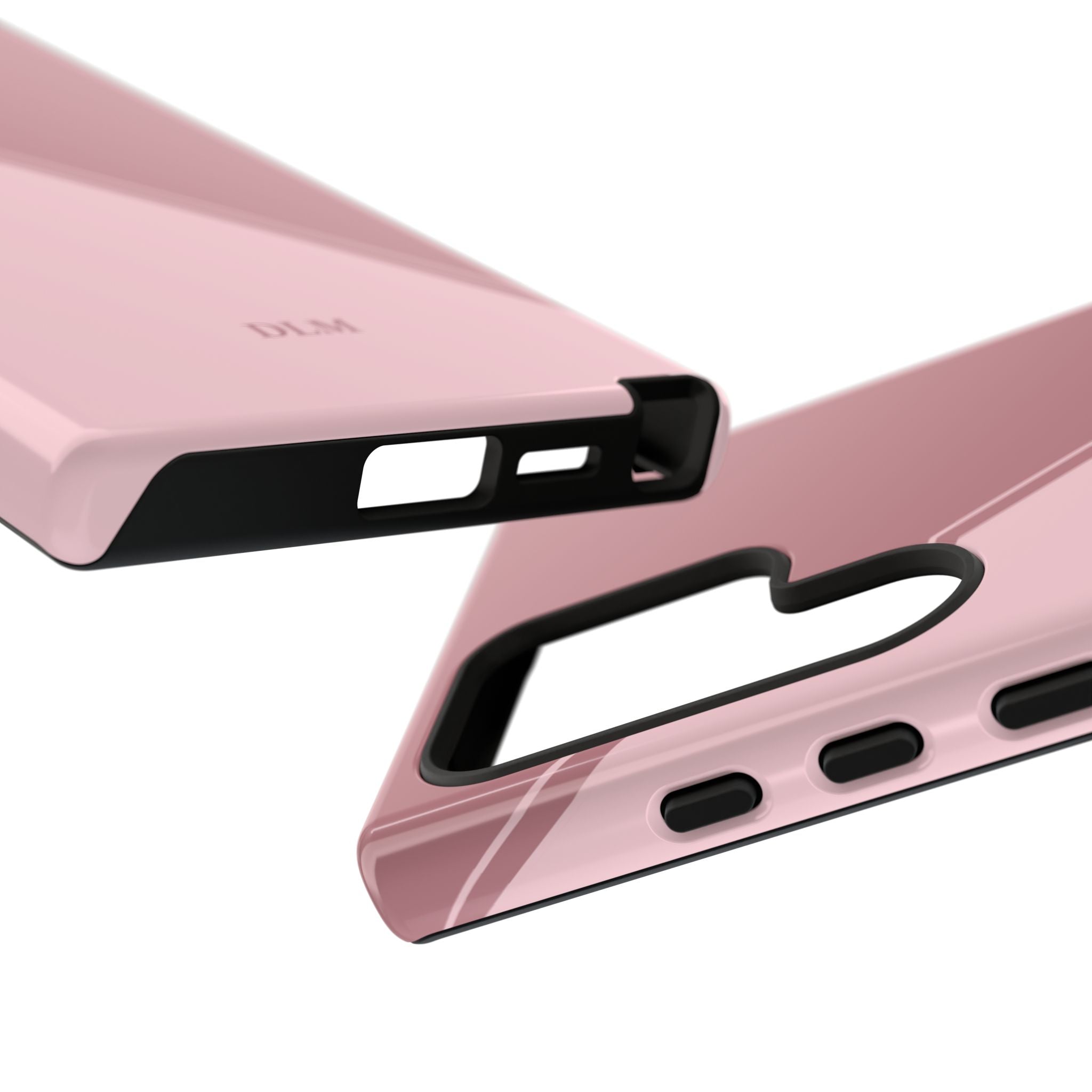 Pinks Two Tone Custom Initials Case