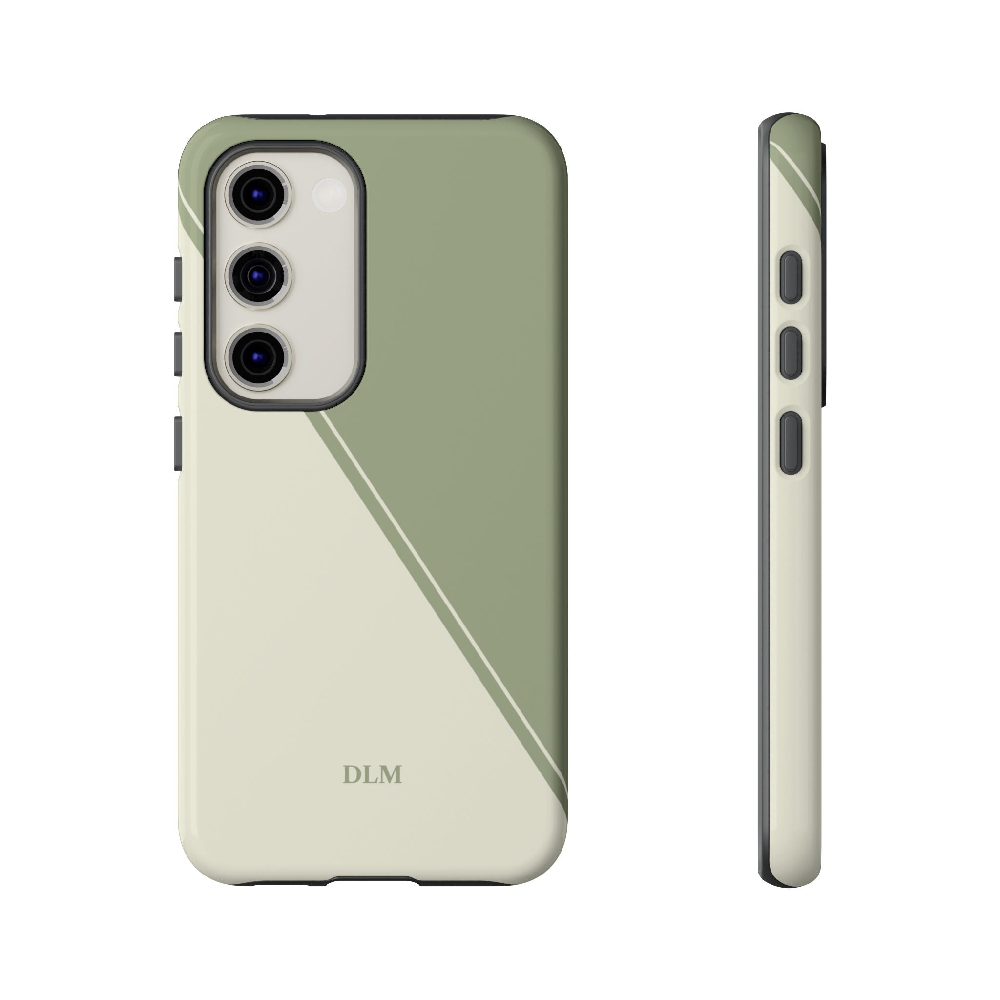Matcha Two Tone Custom Initials Case