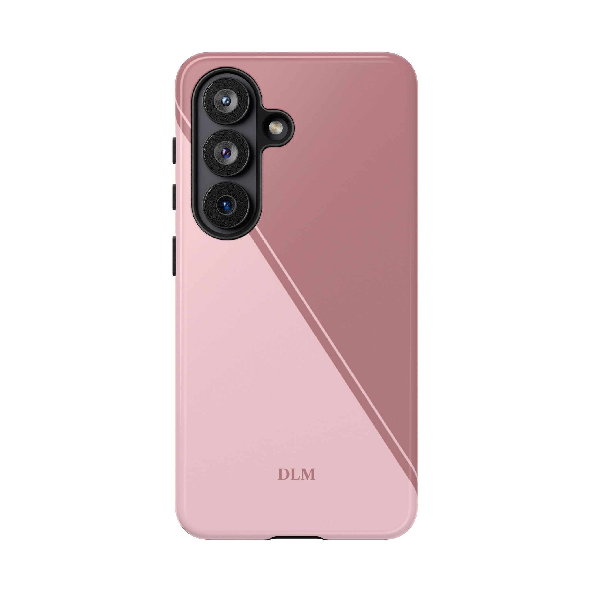 Pinks Two Tone Custom Initials Case