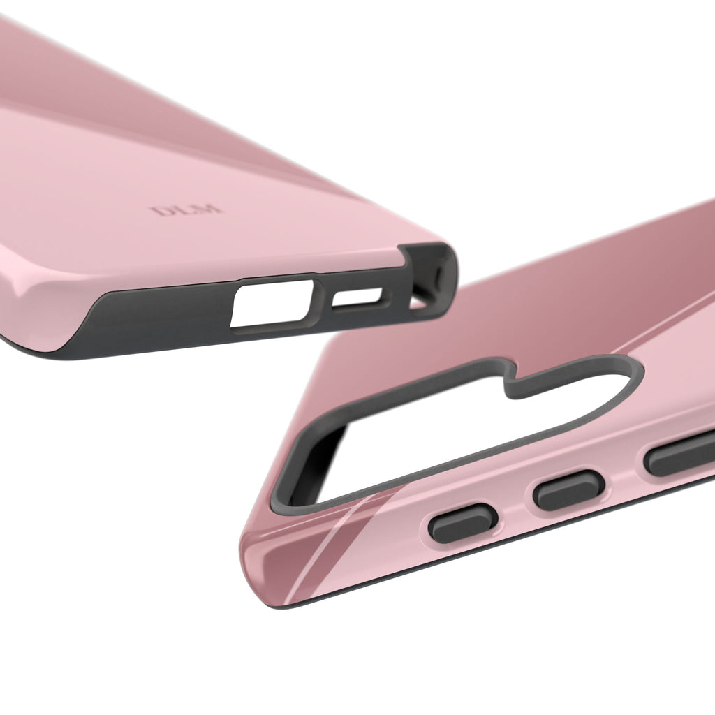 Pinks Two Tone Custom Initials Case