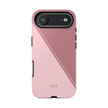 Pinks Two Tone Custom Initials Case