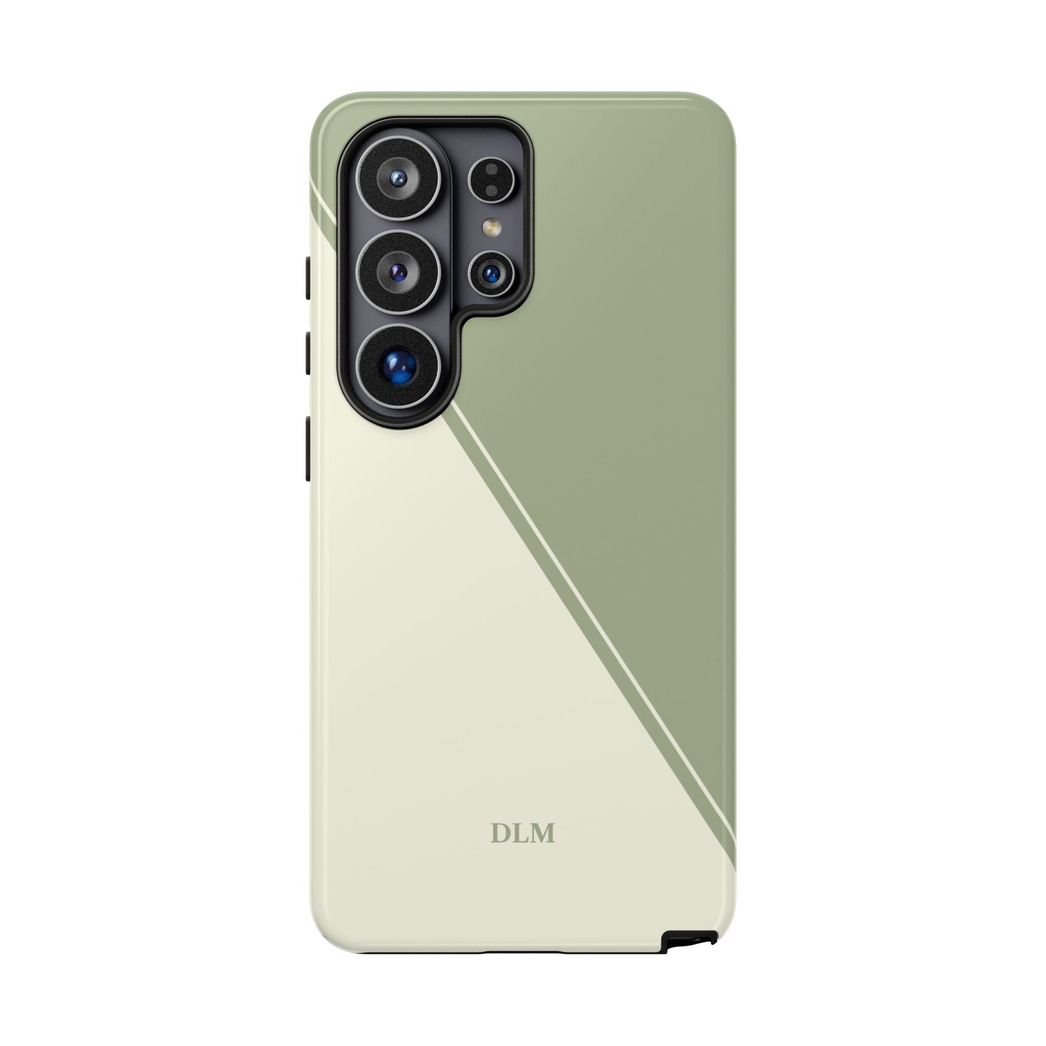 Matcha Two Tone Custom Initials Case