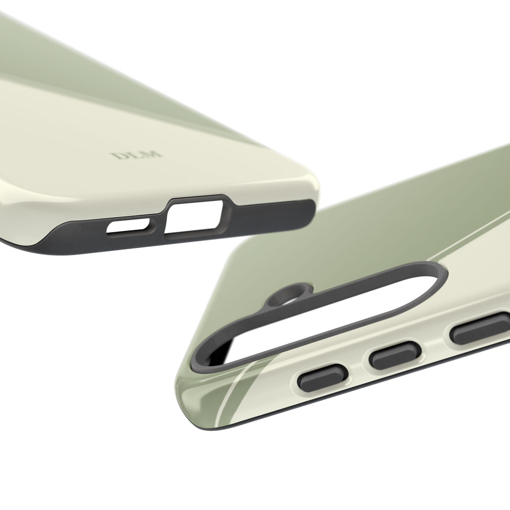 Matcha Two Tone Custom Initials Case