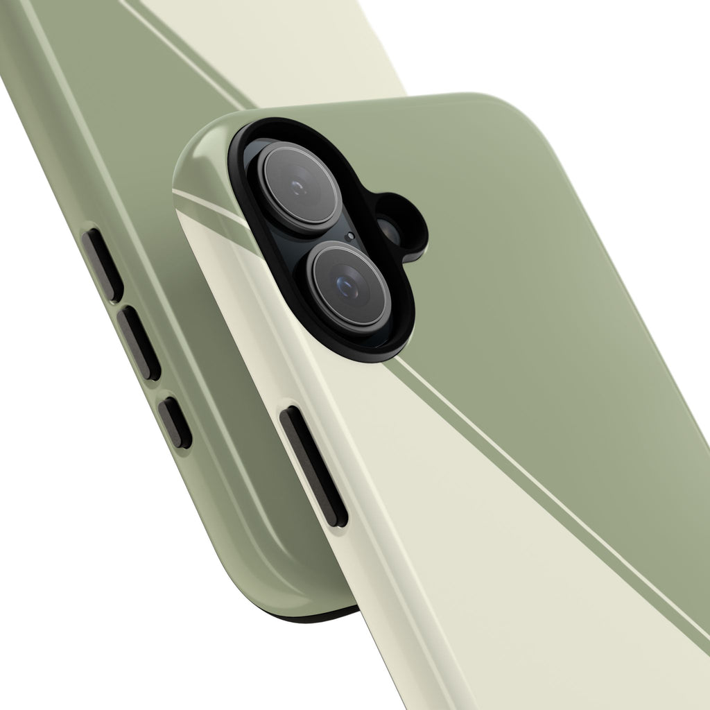 Matcha Two Tone Custom Initials Case